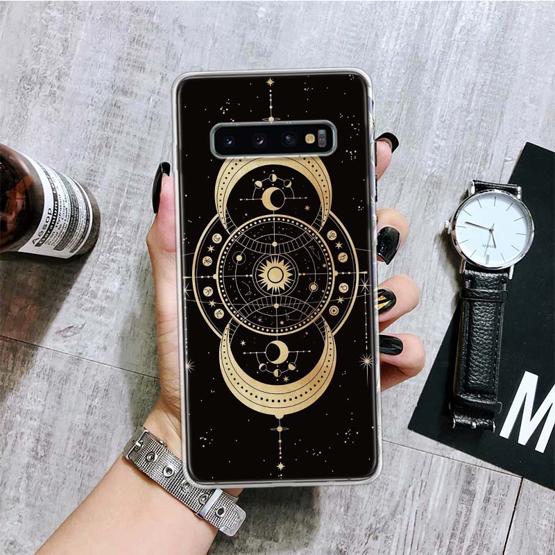 Moon Mystery Totem Witche Phone Case For Samsung Galaxy S26 S25 Edge S24 S23 FE S22 Ultra S21 Plus S20 + Fundas Cover Coque Gala