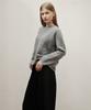 Waiowai Roll-Up Neckline Knit_Gray