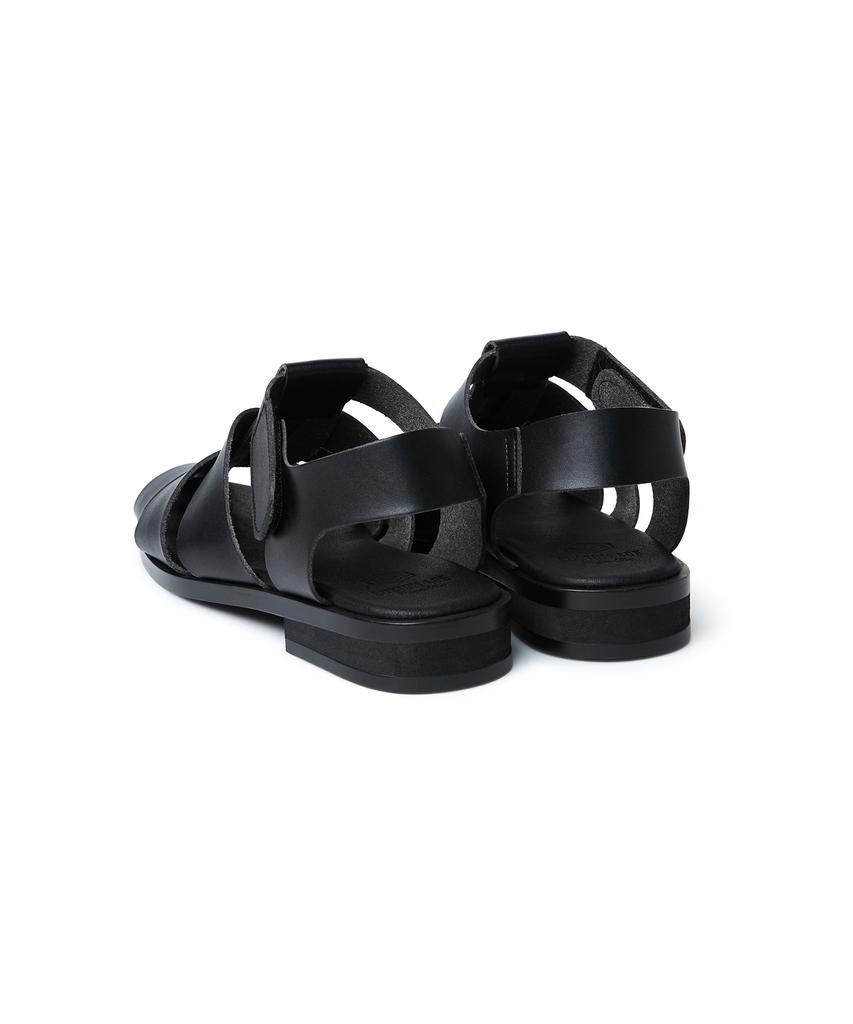 Customade Everett Leather Fisherman Sandals 3Cm (Cr0095Bk)