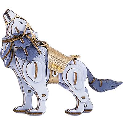 Montáž DIY Hobby Trojrozměrný Puzzle Wolf
