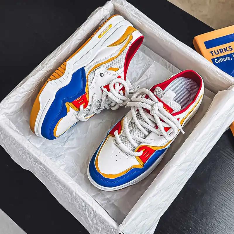 Tenniszool Herfst Sport Herenschoenen Basketbal Luxe Heren Sneakers Maat 48 Snaeaker Trend Runner Link Vip Uit Ongewoon