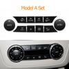 Dashboard Air Conditioner Wind Volume Heater Climate Control Ac Buttons For Mercedes Benz C GLK Class W204 X204 C180 C200 C300
