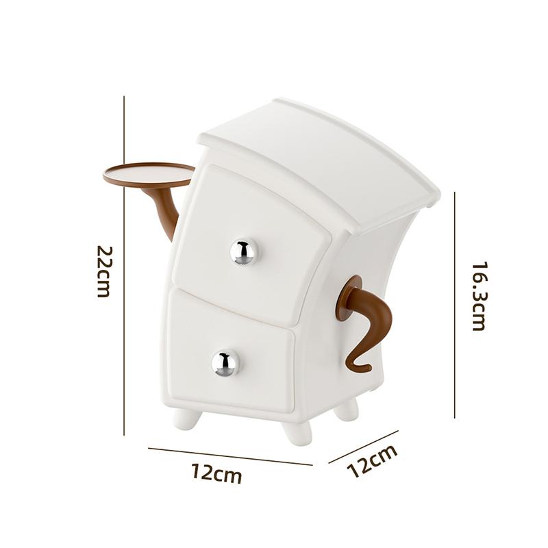 Creative Desktop Jewelry Box Small Items Storage Box Cute Table Ornament Living Room Keys Jewelry Storage Box Housewarming Gift