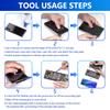 Para iPhone 16 Pro Panel Trasero de Cristal Tapa de Batería Piezas de Repuesto Carcasa Trasera con Lente de Cámara para iPhone 16Pro Max