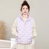 Autumn and winter new cotton vest light and warm cotton vest casual fashion wear versatile thermal vest top women