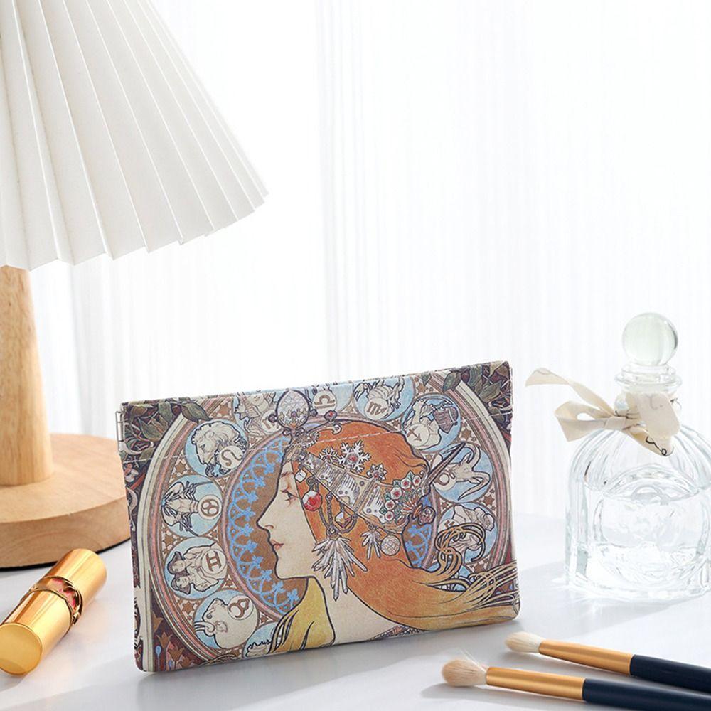 

Item Bag Self-closing Coin Purse Leaf Spring Bag Women Change Storage Bag Lipstick Cosmetic Bag S кавовий