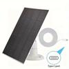 4W Solar Panel and a Micro USB Charging Extension Cable Are Included. It Is Suitable for Indoor/outdoor Battery - Powered