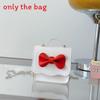 Fashion Girl Toddler Mini Crossbody Bag Pu Coin Purse With Butterfly Bow Decor