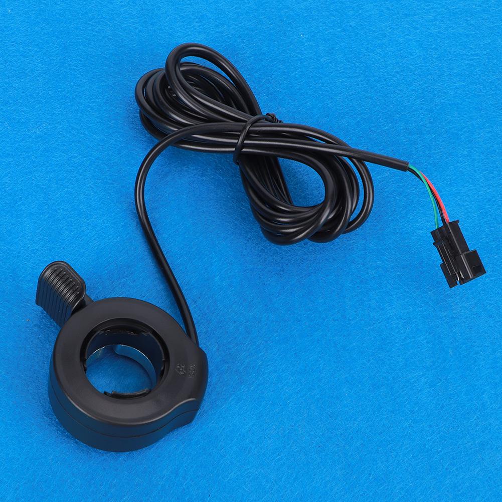 Bike Conversion Lithium Battery Universal Speed Governing Thumb Throttle for SM Connector