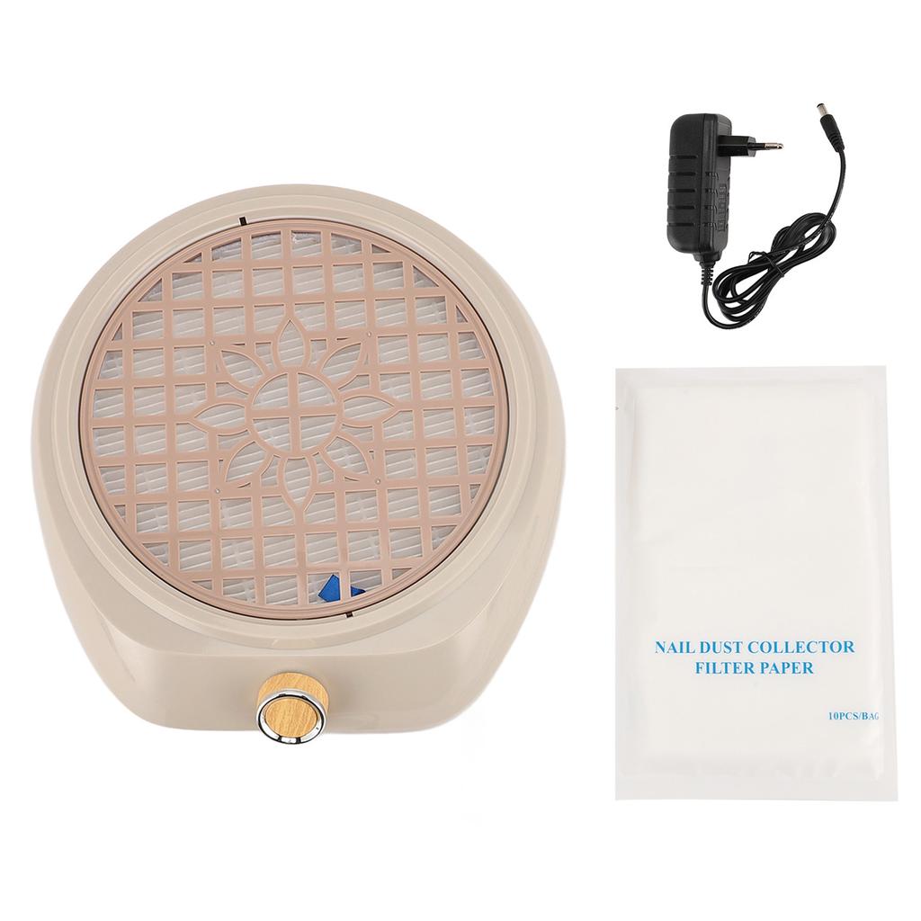 Nail Dust Collector Brushless Turbo Professional Adjustable Strong Suction Nail Vacuum Cleaner with