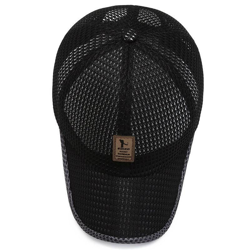 Outdoor Breathable Mesh Sun Hat - Unisex Versatile Fishing and Baseball Duckbill Cap