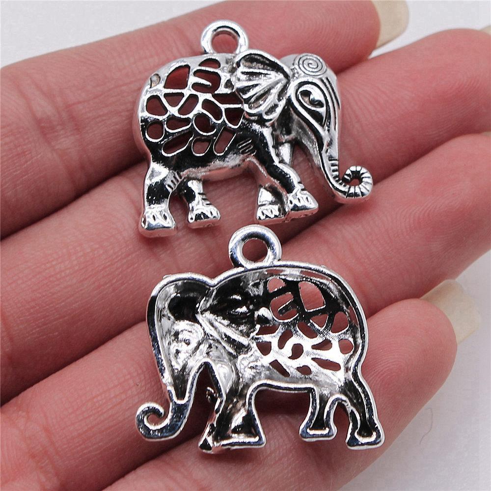 Charms Elephant God Pendants Kids' Jewelry Materials QC049