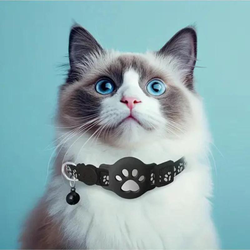 Katzen Smart GPS Tracker Halsband Anti-Verlust Kätzchen Wasserdichter Tracker Hund Verstellbare Sicherheits schnalle Reflektierendes GPS Halsband Zubehör