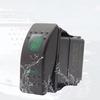 LED Light Waterproof Boats Marine Toggle Switches 5 Pins 2 Position Rocker Toggle Switches for Trucks Auto Motorcycle