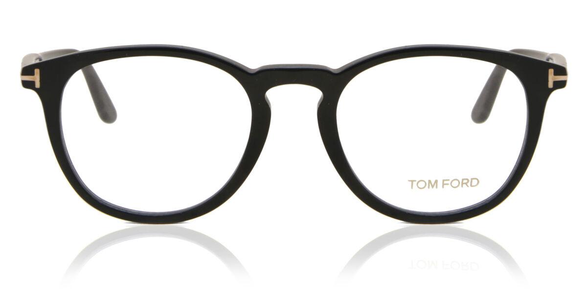

Tom Ford Ft5401 001 Unisex Eyeglasses Black/49