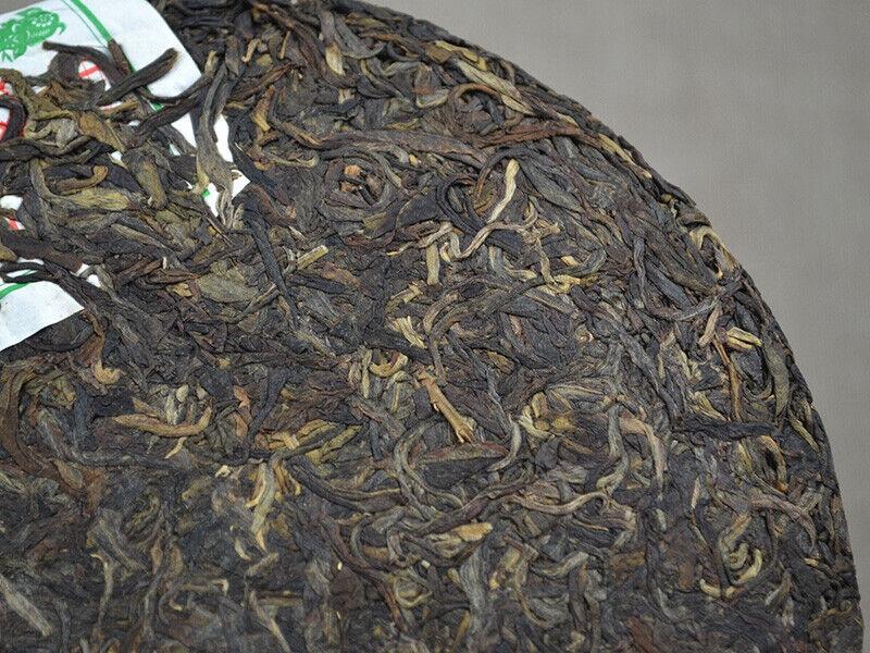 ChinaTea 2007 Zodiac Pig Pu'er Tea Raw 357g Menghai Big Leaf Green Cake Shen Tea