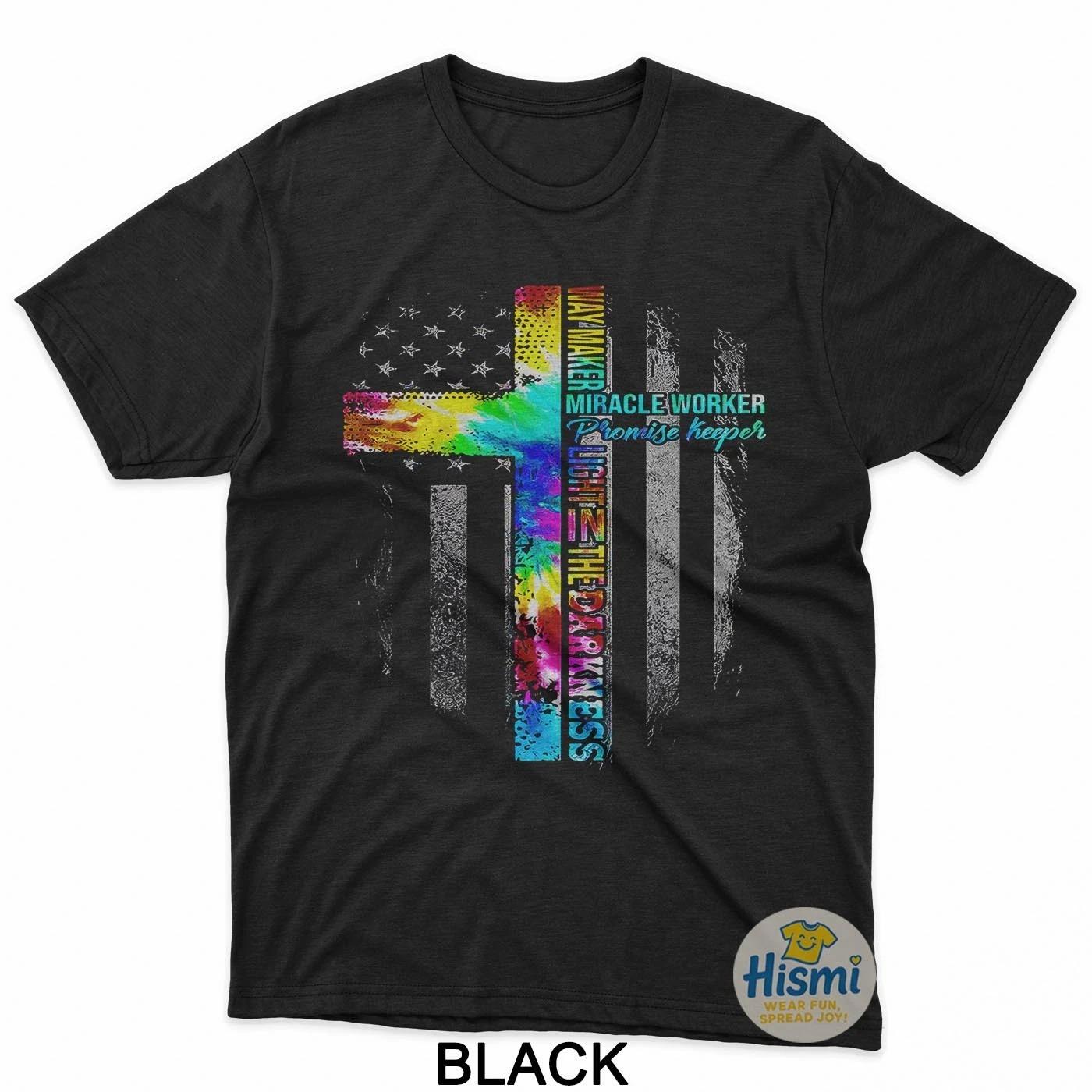 Cross Christian Faith Religious T-Shirt L