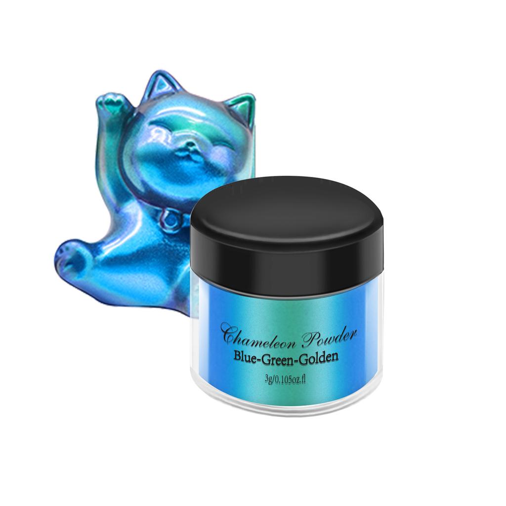 20Colors 3g Chameleon Mica Powder Color Shift Pigment Powder for Epoxy Resin Painting Soap Making Bath Bombs Candle Making Slime