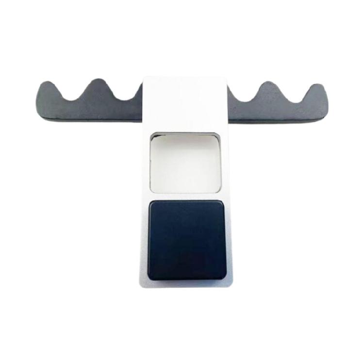 

Компактный алюминиевый стойка для киев с 4 нескользящими слотами, премиальная кожа, легко переносить, для дома или турниров 1