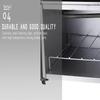 220V 50Hz 220W Domácí elektrická trouba Časování Pečení Sušené ovoce Grilování Pečení chleba a pizzy Kuchyňský spotřebič Mini multifunkční trouba