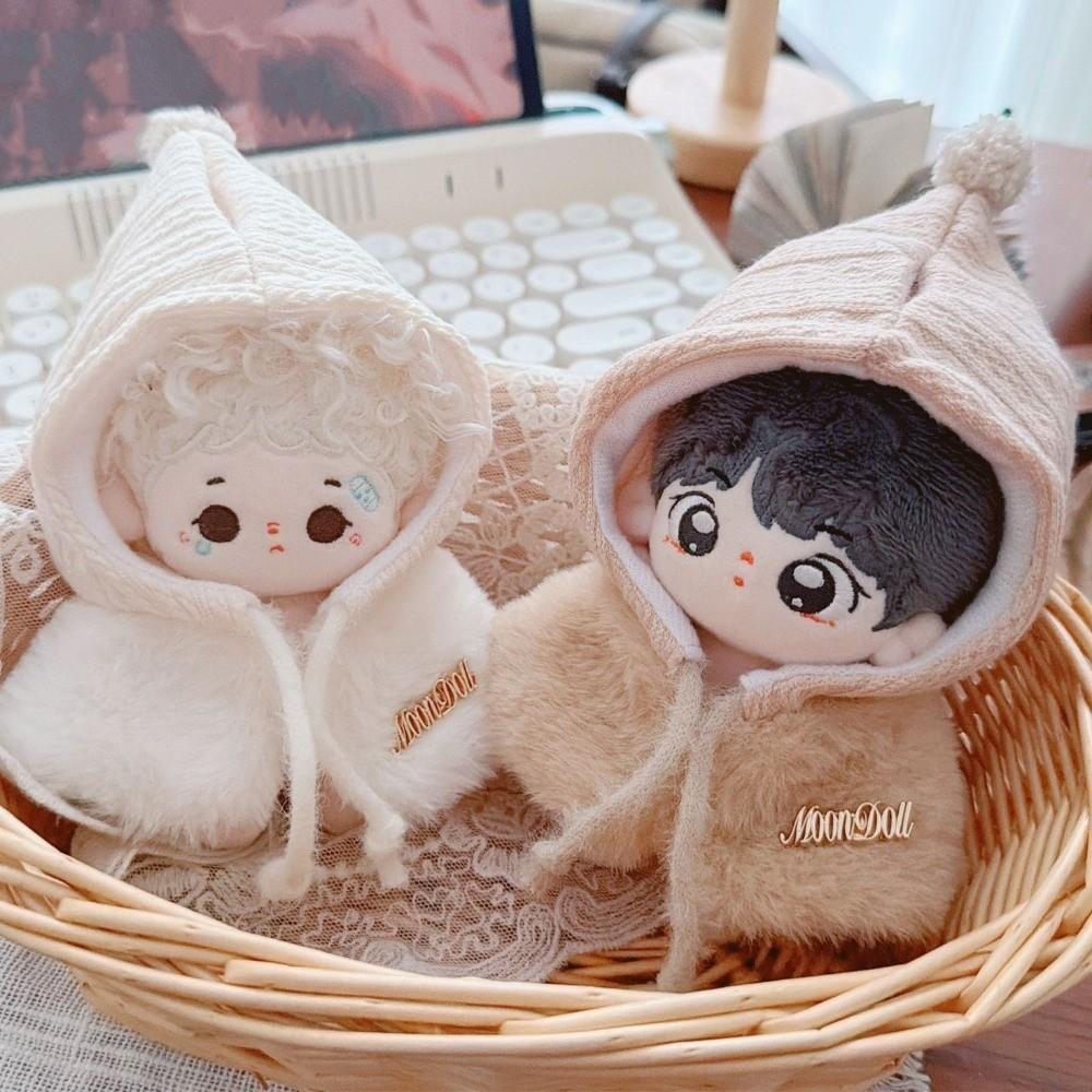 Replacement 10cm Cotton Doll Clothes Plush Cloak Doll Plush Shawl Clothes  Doll Accessories