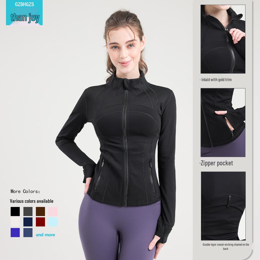 Top Deportivo de Manga Larga Adelgazante Lulu Yoga Wear - Transpirable, Sin Malla, para Fitness, Tenis y Ciclismo