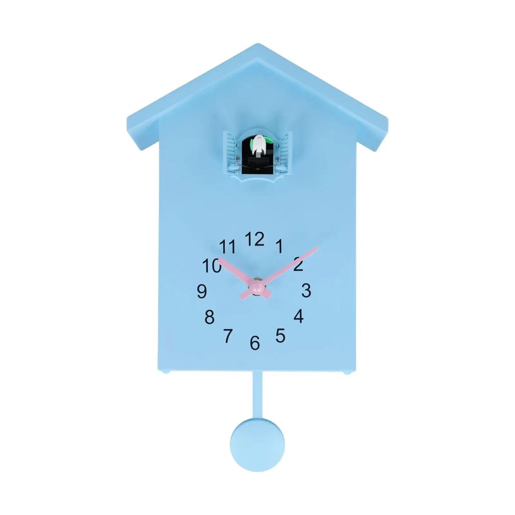 1pc Clock Kitchens Living Room Offices Room Art Wall Battery Powered Bedrooms Bird House Cuckoo Clock Decoration