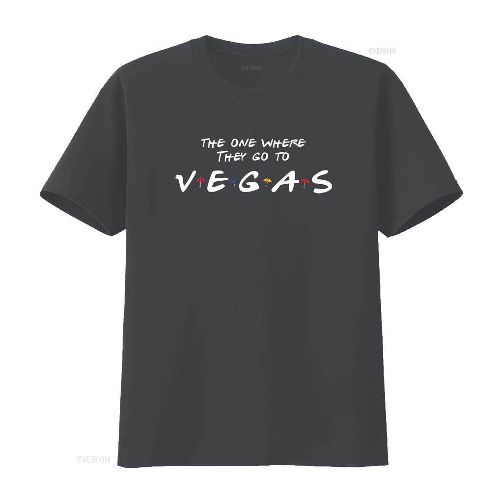 The One Where They Go To Vegas T Shirt Family Vacation Las Trip Bff Funny Vintage Washed Top For Everyday Wear Designer Clothes