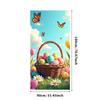 Bunny Backdrop Fabric Party Supplies Easter Banner Lightweight Photography Props For Indoor Spring Decorations Kids