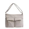 Summer new retro canvas bag large-capacity handbag commuting make-up class students class tote bag