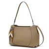 Dcba6e572i2 [ria] Beige Cowhide Flower CharM Shoulder Bag M