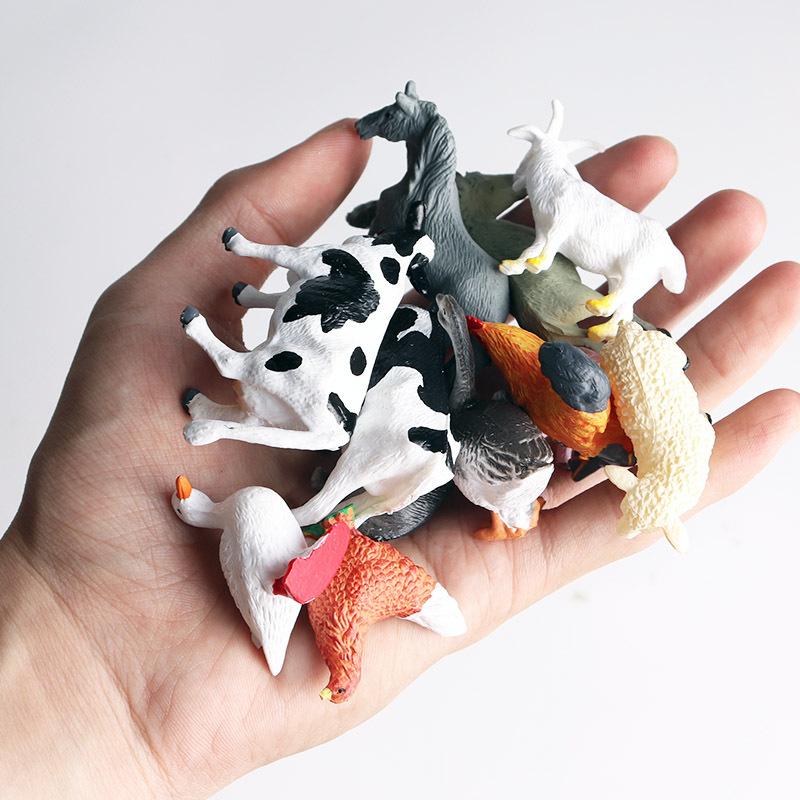 Wild Animal Figurines - Realistic Tiger, Lion, Kangaroo, Hippo, Gorilla, Rhino, Elephant, Croc, Zebra Models