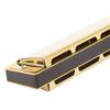 C Key Harmonica 28 Hole Wide Range Polyphony Type Stainless Steel ABS Material Mouth OrganGold