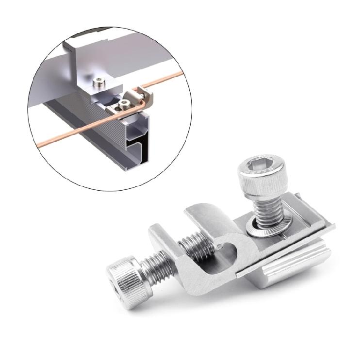 Solar Panel Mounting Bracket Clamps Ground Lugs Fasteners Photovoltaic Support