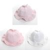 Summer Baby Girl Boy Cotton Sun Hat With Breathable Lace For Outdoor Protection