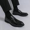 New Classic Men Loafers Black Men One-foot Comfortable Fashionable Brand Small Leather Shoes Social Shoes Size 38-46 Men Shoes