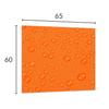 PANEL SZKLANY DO KUCHNI 65x60 Krople