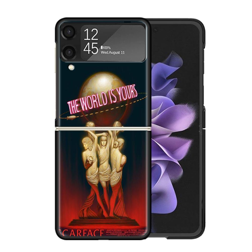 

Scarface 1983 Film Al Pacino Movie Clear Phone Case For Samsung Z Flip 7 6 5 4 3 Galaxy ZFlip7 ZFlip6 ZFlip5 ZFlip4 ZFlip3 5G Pr Samsung Z Flip 6