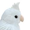 Lilizzhoumax Cockatiel Plush Toy, Realistic Bird, Very Soft, Girl's Toy, Kids Christmas Gift, Home Decor (White, 14cm Tall)