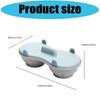 Polypropylene Microwave Egg Cooker with Molded Body, Rounded Profile, Covered Compartments, and Home Breakfast Use