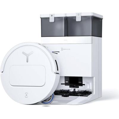 ECOVACS DEEBOT T50 OMNI Gen3 - Robot Vacuum Mop - Extendable Side Brush and Mop Pad - 25,000 Pa - 75 °C Washing - Ultra Slim