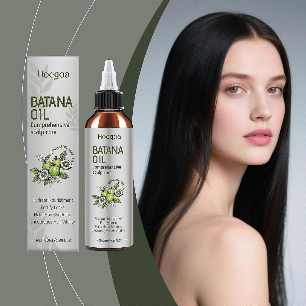 Hoegoa Batana Hair Oil Deeply Moisturizes And Strengthens Hair Strands, Making Them Soft, Lustrous And Light. It Is A Hair Care Essence