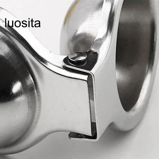 Manual Lemon Juicer, Fruit Squeezer, Comfortable Grip, Stainless Steel, Easy To Clean, Seedless Lemon Squeezer