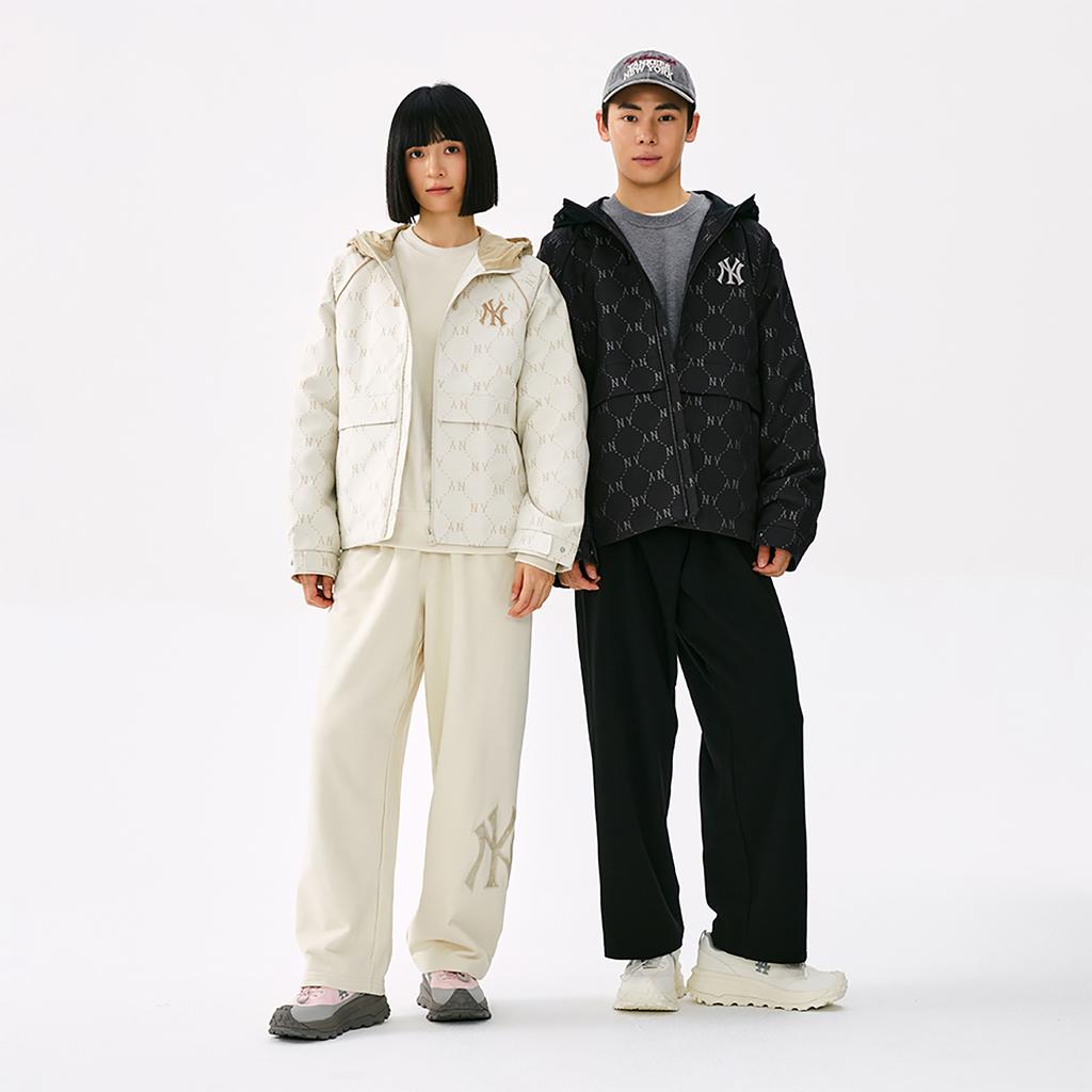 New MLB MONOGRAM Collection New York Yankees FW25 Jacket Unisex 3AWJM0254-50CGD