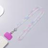 Rope Acrylic Mobile  Phone Chain Smart Phone Strap Crossbody Cellphone Strap Necklace Phone Lanyard