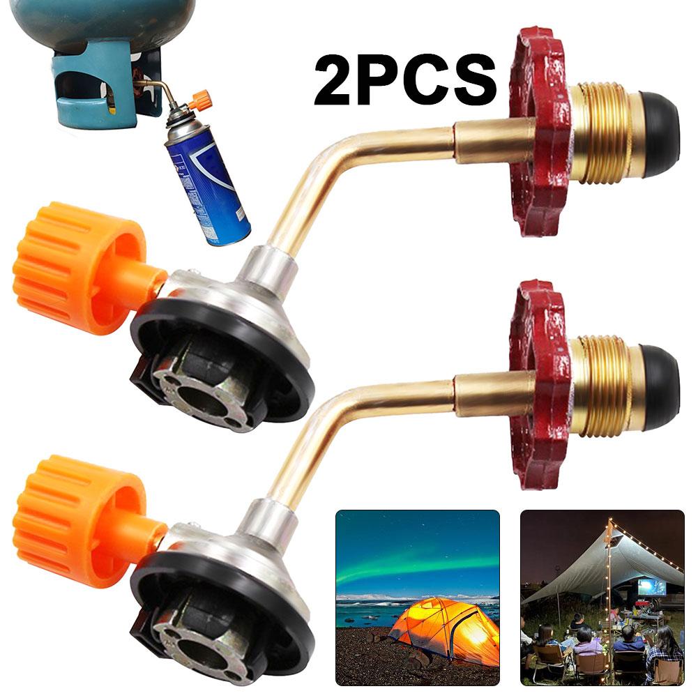 

Адаптер роз’єму для заправки балона з бутановим газом Зовнішній клапан для надування балона Роз’єм для наповнення балона Аксесуари для кемпінгу