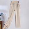 Women's Fleece-Lined Knit Straight-Leg Pants