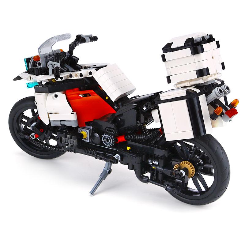 Building Block City Classic Tricycle-Motorcycle Toy Figure 838PCS