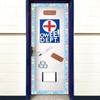 18m/59ft Nurse Day Border Sticker 70mm Wide Nurse Day Decorative Border Trim Wall Sticker for Hospital Celebration