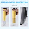 3pcs/set 30*40cm Microfiber Car Cleaning Towels Car Household Window Glass Quick Dry Car Wash Drying Cloth, Car Accessories